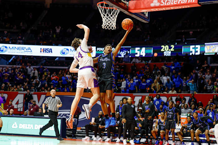 Phillips Academy Williamsville Illinois boys basketball March 7 2024 Nate Latsch 26527